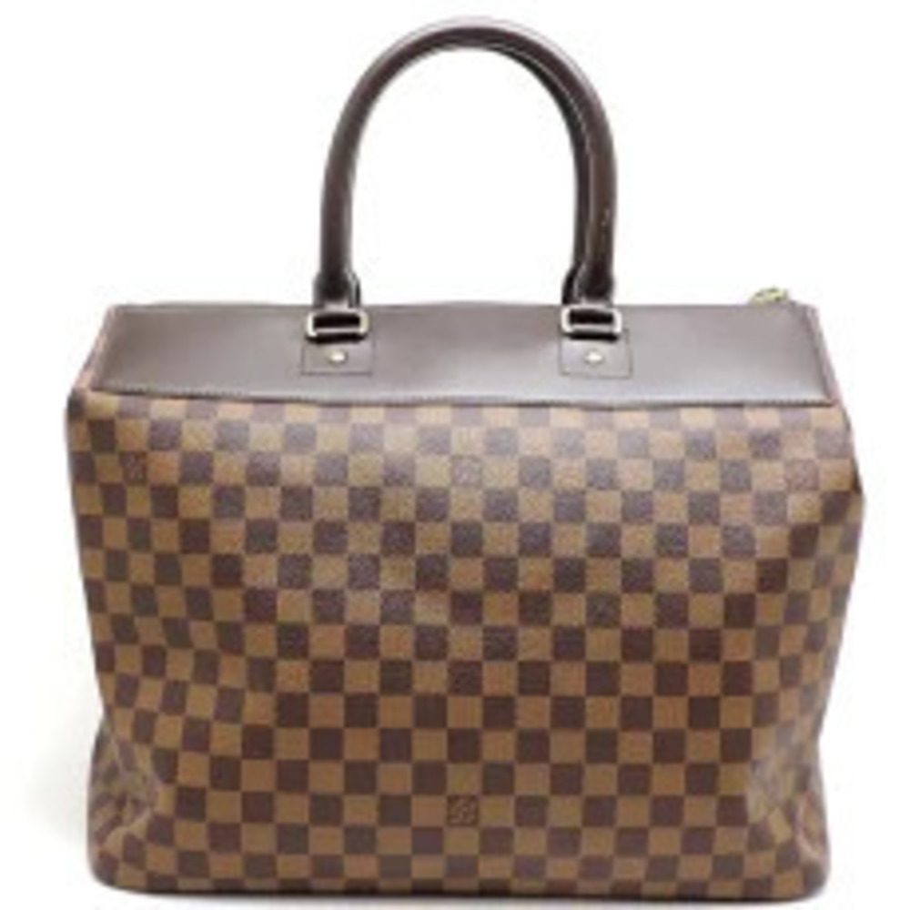 Louis Vuitton Greenwich Damier Ebene Brown Bag Boston Brown
